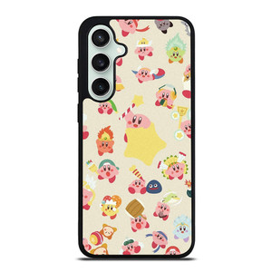 KIRBY CUTE PATTERN Samsung Galaxy S23 FE Case Cover