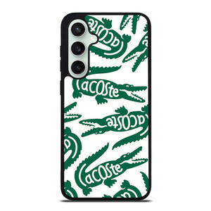 LACOSTE PATTERN Samsung Galaxy S23 FE Case Cover LACOSTE PATTERN Samsung Galaxy S23 FE Case Cover
