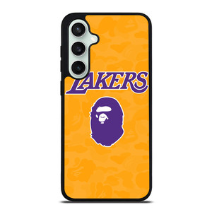 LOS ANGELES LAKERS X BAPE CAMO Samsung Galaxy S23 FE Case Cover