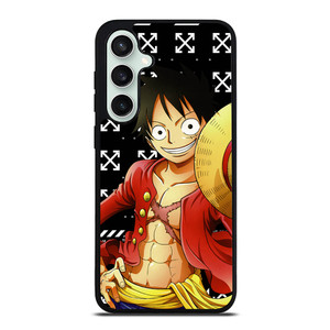 LUFFY OFF WHITE 2 Samsung Galaxy S23 FE Case Cover