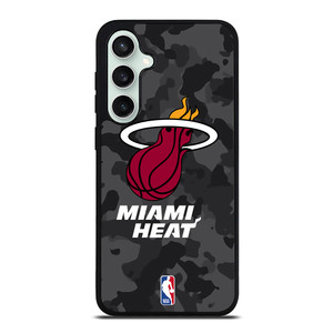 MIAMI HEAT BLACK CAMO Samsung Galaxy S23 FE Case Cover