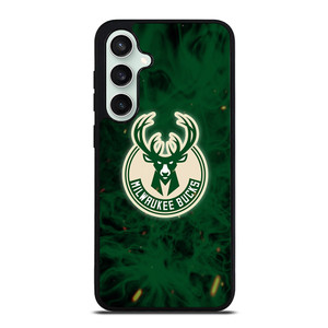 MILWAUKEE BUCKS BASKETBALL NBA FIRE Samsung Galaxy S23 FE Case Cover