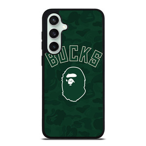 MILWAUKEE BUCKS X BAPE CAMO Samsung Galaxy S23 FE Case Cover