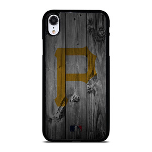 PITTSBURGH PIRATES BASEBALL MLB WOOD LOGO iPhone XR Case Cover PITTSBURGH PIRATES BASEBALL MLB WOOD LOGO iPhone XR Case Cover