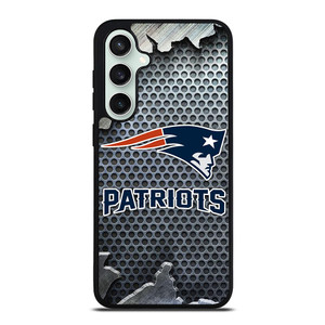 NEW ENGLAND PATRIOTS BROKEN METAL Samsung Galaxy S23 FE Case Cover