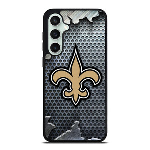 NEW ORLEANS SAINTS BROKEN METAL Samsung Galaxy S23 FE Case Cover