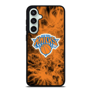 NEW YORK KNICKS BASKETBALL NBA FIRE Samsung Galaxy S23 FE Case Cover