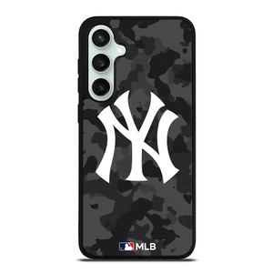 NEW YORK YANKEES BASEBALL BLACK CAMO Samsung Galaxy S23 FE Case Cover