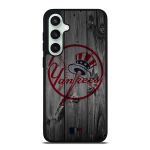 NEW YORK YANKEES BASEBALL MLB WOOD LOGO Samsung Galaxy S23 FE Case Cover