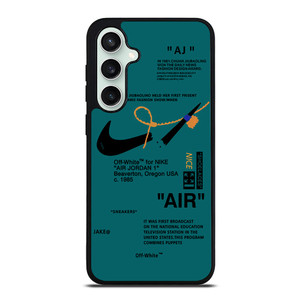 NIKE AIR OFF WHITE TOSCA Samsung Galaxy S23 FE Case Cover NIKE AIR OFF WHITE TOSCA Samsung Galaxy S23 FE Case Cover