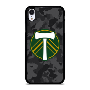 PORTLAND TIMBERS MLS BLACK CAMO iPhone XR Case Cover