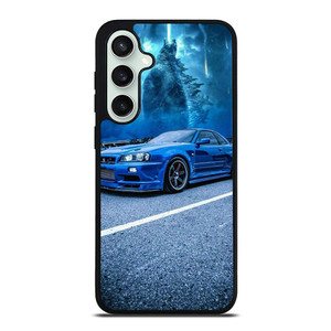 NISSAN GTR GODZILLA BLUE 2 Samsung Galaxy S23 FE Case Cover