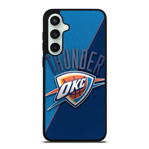 OKLAHOMA CITY THUNDER NBA BASKETBALL LOGO Samsung Galaxy S23 FE Case Cover