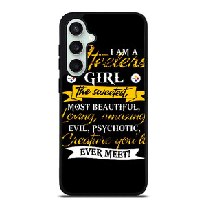 PITTSBURGH STEELERS GIRL FANS Samsung Galaxy S23 FE Case Cover PITTSBURGH STEELERS GIRL FANS Samsung Galaxy S23 FE Case Cover