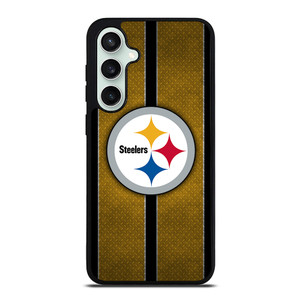 PITTSBURGH STEELERS NFL METAL STRIPE Samsung Galaxy S23 FE Case Cover