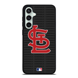 SAINT LOUIS CARDINALS BASEBALL BLACK Samsung Galaxy S23 FE Case Cover