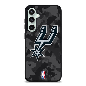 SAN ANTONIO SPURS BLACK CAMO Samsung Galaxy S23 FE Case Cover