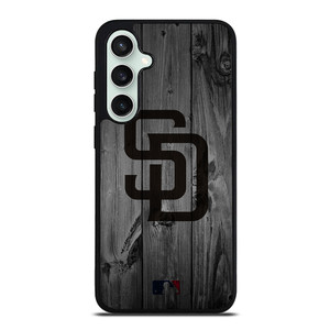 SAN DIEGO PADRES BASEBALL MLB WOOD LOGO Samsung Galaxy S23 FE Case Cover