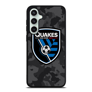 SAN JOSE EARTHQUAKES MLS BLACK CAMO Samsung Galaxy S23 FE Case Cover