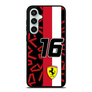 SCUDERIA FERRARI CHARLES LECLERC F1 FORMULA ONE Samsung Galaxy S23 FE Case Cover