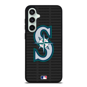 SEATTLE MARINERS BASEBALL BLACK Samsung Galaxy S23 FE Case Cover