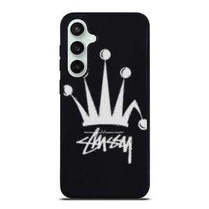 STUSSY FUZZY REGAL CROWN Samsung Galaxy S23 FE Case Cover