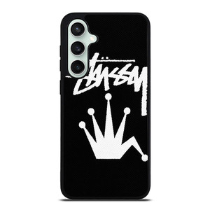 STUSSY PARIS BENT CROWN Samsung Galaxy S23 FE Case Cover STUSSY PARIS BENT CROWN Samsung Galaxy S23 FE Case Cover