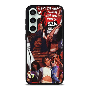 SZA SINGER COLLAGE Samsung Galaxy S23 FE Case Cover SZA SINGER COLLAGE Samsung Galaxy S23 FE Case Cover