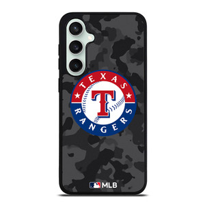 TEXAS RANGERS BASEBALL BLACK CAMO Samsung Galaxy S23 FE Case Cover