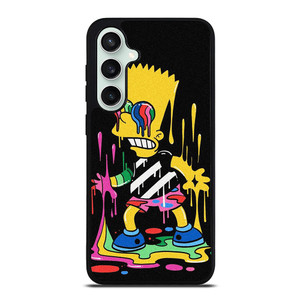 THE SIMPSONS TRIPPY ART Samsung Galaxy S23 FE Case Cover THE SIMPSONS TRIPPY ART Samsung Galaxy S23 FE Case Cover