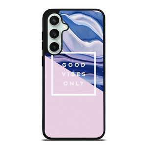 TUMBLR GOOD VIBES ONLY PINK MARBLE Samsung Galaxy S23 FE Case Cover TUMBLR GOOD VIBES ONLY PINK MARBLE Samsung Galaxy S23 FE Case Cover