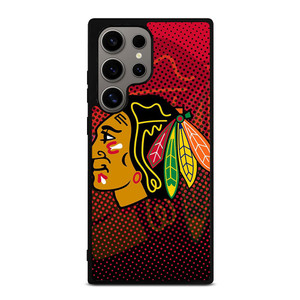 CHICAGO BLACKHAWKS HOCKEY TEAM LOGO EMBLEM Samsung Galaxy S24 Ultra Case Cover