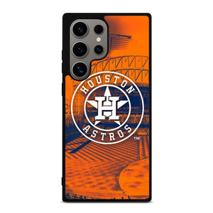 HOUSTON ASTROS ICON MLB BASEBALL TEAM LOGO Samsung Galaxy S24 Ultra Case Cover
