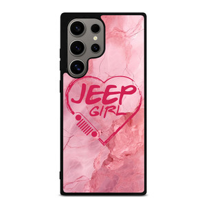JEEP GIRL LOGO LOVE MARBLE Samsung Galaxy S24 Ultra Case Cover