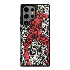 KEITH HARING ART INTO 84 Samsung Galaxy S24 Ultra Case Cover KEITH HARING ART INTO 84 Samsung Galaxy S24 Ultra Case Cover