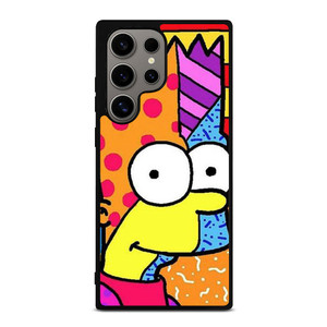 ROMERO BRITTO BART SIMPSONS ART Samsung Galaxy S24 Ultra Case Cover