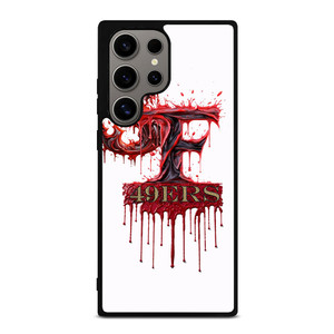 SAN FRANCISCO 49ERS FOOTBALL BLOODY LOGO Samsung Galaxy S24 Ultra Case Cover