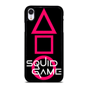 SQUID GAME LOGO NETFLIX iPhone XR Case Cover SQUID GAME LOGO NETFLIX iPhone XR Case Cover