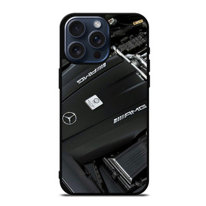 AMG ENGINE MERCEDES BENZ LOGO iPhone 15 Pro Max Case Cover