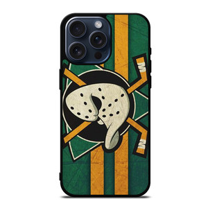 ANAHEIM DUCKS HOCKEY LOGO NHL TEAM ICON iPhone 15 Pro Max Case Cover
