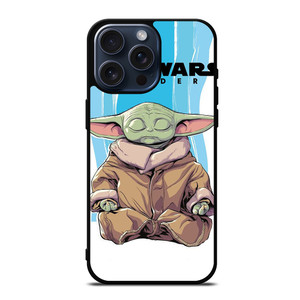 BABY YODA STAR WARS MEDITATION iPhone 15 Pro Max Case Cover BABY YODA STAR WARS MEDITATION iPhone 15 Pro Max Case Cover