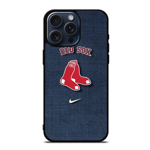 BOSTON RED SOX LOGO BASEBALL NIKE ICON ON JEANS iPhone 15 Pro Max Case Cover BOSTON RED SOX LOGO BASEBALL NIKE ICON ON JEANS iPhone 15 Pro Max Case Cover
