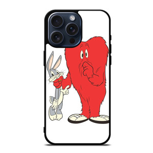 BUGS BUNNY AND GOSSAMER CARTOON iPhone 15 Pro Max Case Cover