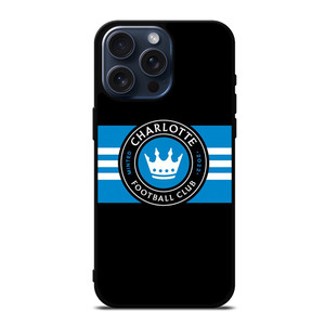 CHARLOTTE FOOTBALL CLUB MLS SOCCER TEAM iPhone 15 Pro Max Case Cover