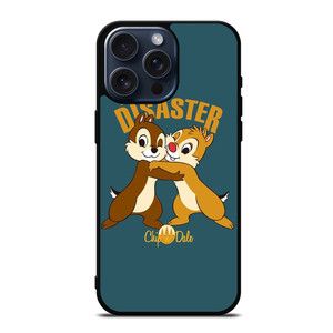 CHIP AND DALE DISNEY CARTOON MASTER OF DISASTER iPhone 15 Pro Max Case Cover