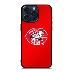 CINCINNATI REDS LOGO MLB BASEBALL TEAM ICON iPhone 15 Pro Max Case Cover