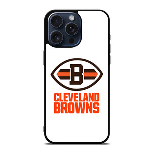 CLEVELAND BROWNS FOOTBALL LOGO ICON iPhone 15 Pro Max Case Cover