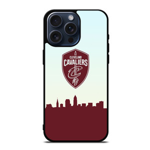 CLEVELAND CAVALIERS BASKETBALL NBA TEAM LOGO iPhone 15 Pro Max Case Cover