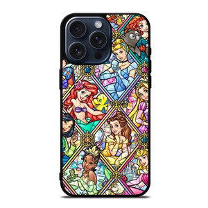 DISNEY PRINCESS GRASS ART iPhone 15 Pro Max Case Cover