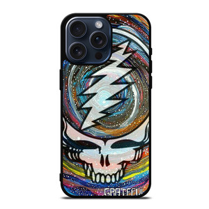 GRATEFUL DEAD SKULL NEBULA iPhone 15 Pro Max Case Cover